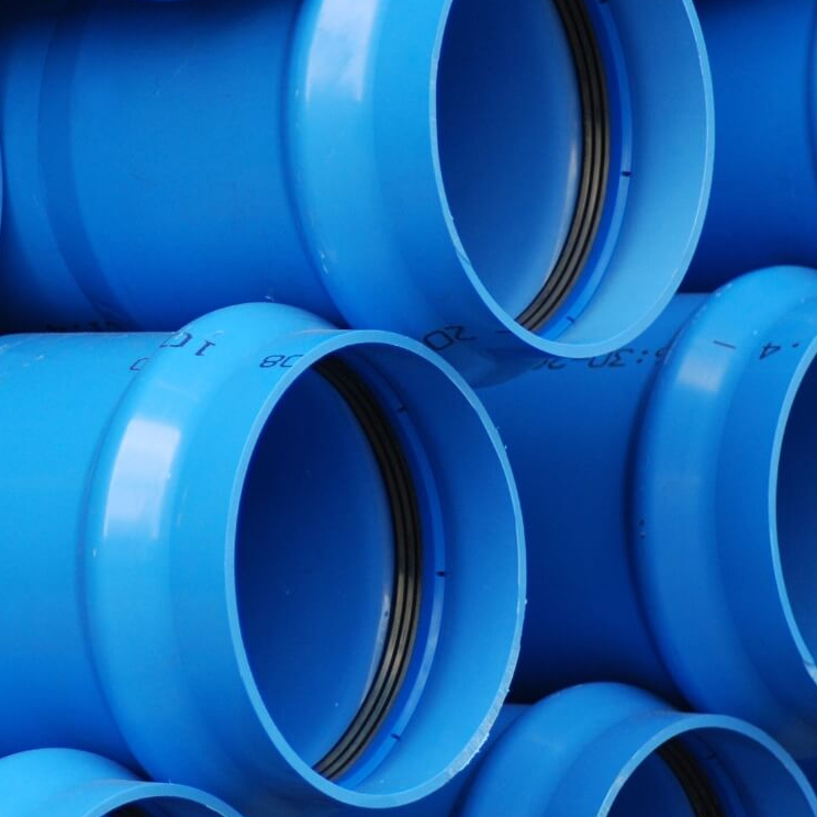 Rura wodociągowa ciśnieniowa PVCO TOM – widok z kielichem