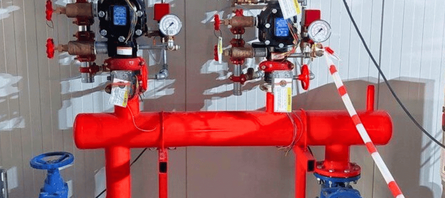 Armatura przemysłowa do instalacji kotłów - Lublin (Wrotków)