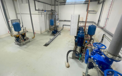 pompownia wód deszczowych infrastruktura lotnicza